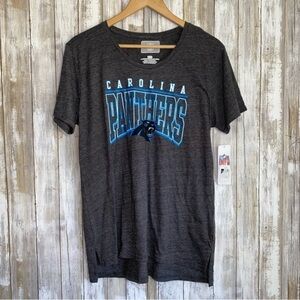 NWT NFL Carolina Panthers Dark Grey Heather Tee